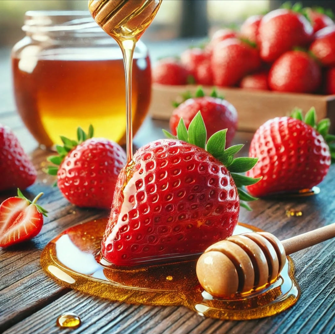Strawberry and Honeycomb