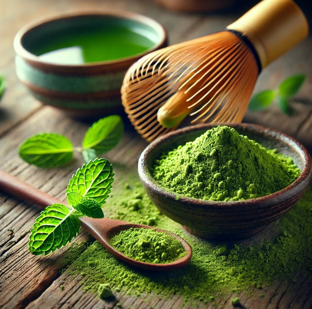 Green Matcha and Mint