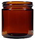 9oz Amber Glass Jar